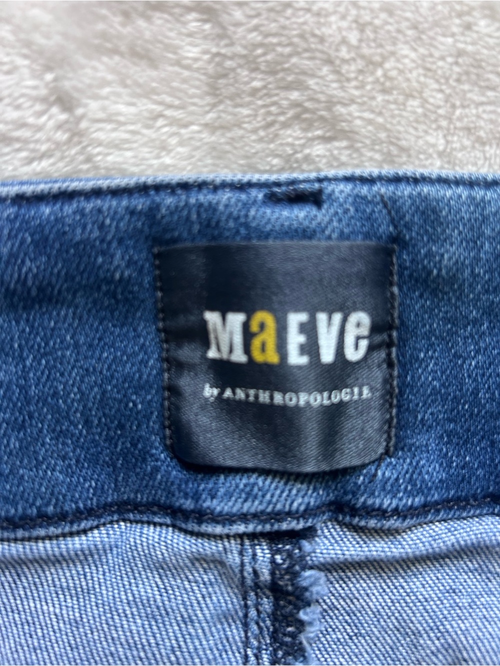 Maeve by Anthropologie The Colette Blue Denim Shorts Size 32 - Picture 4 of 12